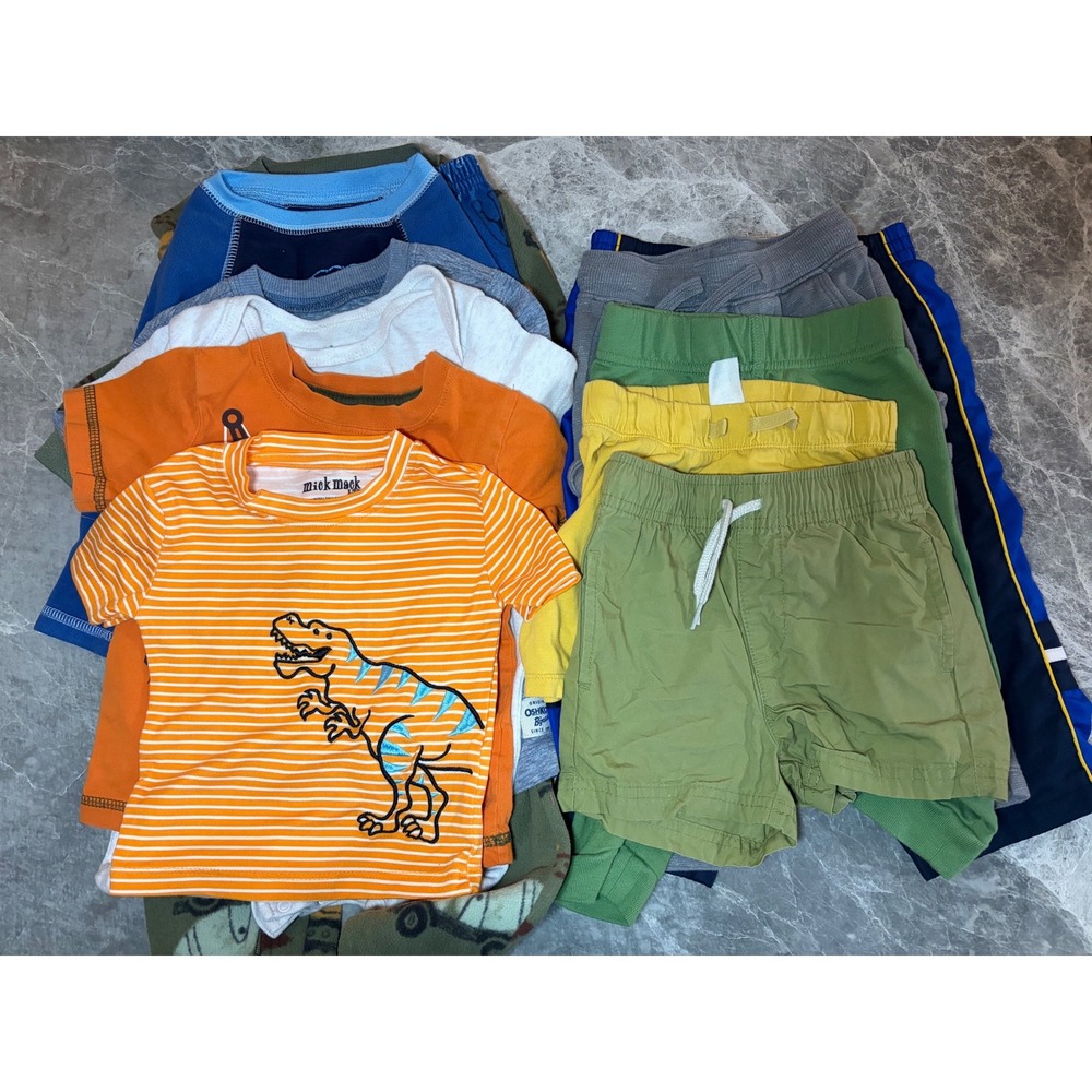 | Toddler Boy 18M Clothing Lot 12pc Bundle || Multicolor|